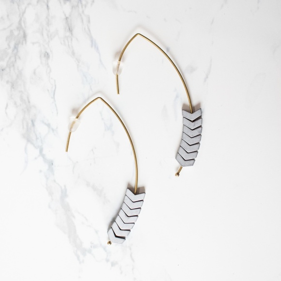 Ooh La Lou Jewelry - 'Soulmate' Dangle Earrings
